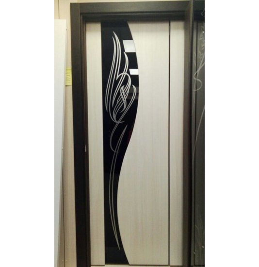 Межкомнатная дверь Бастион Соната ДО-1 ЭКО-шпон - миниатюра фото