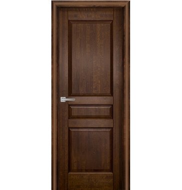 Межкомнатная дверь Валенсия (массив ольхи) - фото