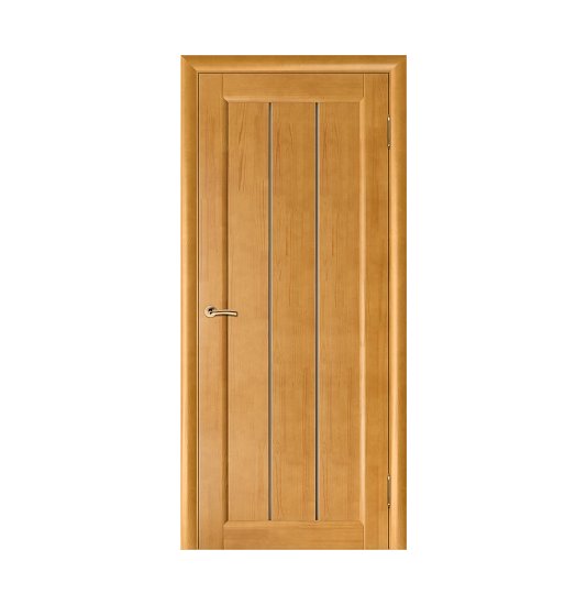 Межкомнатная дверь Вега-19 светлый орех (массив) - фото