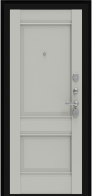 Входная дверь el'Porta R 4.К42 Almon 28/Nardo Grey - миниатюра фото