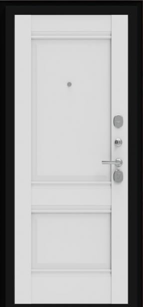 Входная дверь el'Porta R 4.К42 Graphite Pro/Nardo Grey - фото