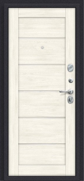 Входная дверь el'Porta R 4.Л22 Graphite Pro/Nordic Oak - фото