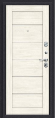 Входная дверь el'Porta R 4.Л22 Graphite Pro/Nordic Oak - миниатюра фото