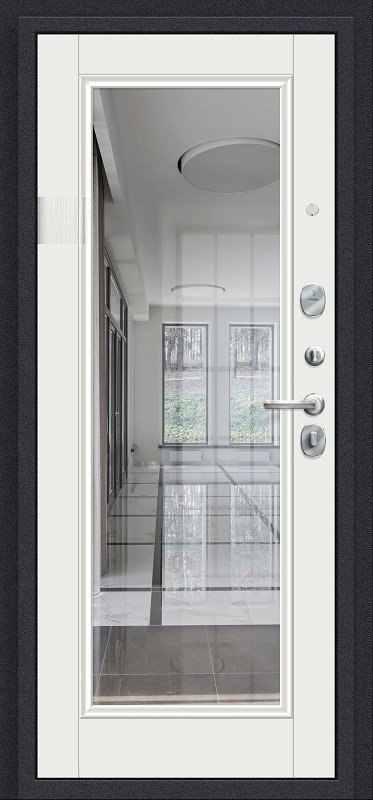 Входная дверь el'Porta R 4.П61 Almon 28/Super White - фото