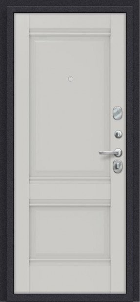 Входная дверь el'Porta R 8.К42 Graphite Pro/Nardo Grey - фото