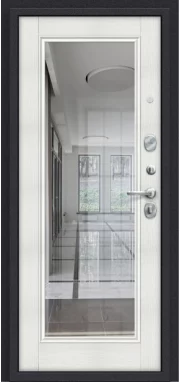 Входная дверь el'Porta R51.П61 Almon 28/Bianco Veralinga - миниатюра фото