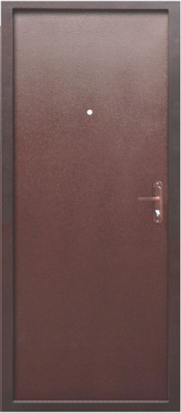 Входная дверь Ferroni 4,5 см Прораб антик медь Металл/Металл  - фото