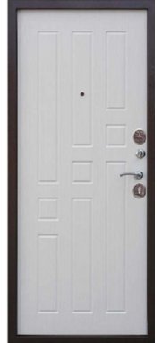 Входная дверь Ferroni Гарда 8 мм Белый ясень - миниатюра фото