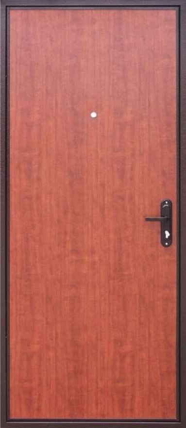 Входная дверь Ferroni 4,5 см Прораб Антик медь Рустикальный дуб - фото