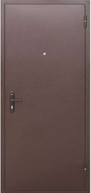 Входная дверь Ferroni 4,5 см Прораб Антик медь Рустикальный дуб - миниатюра фото