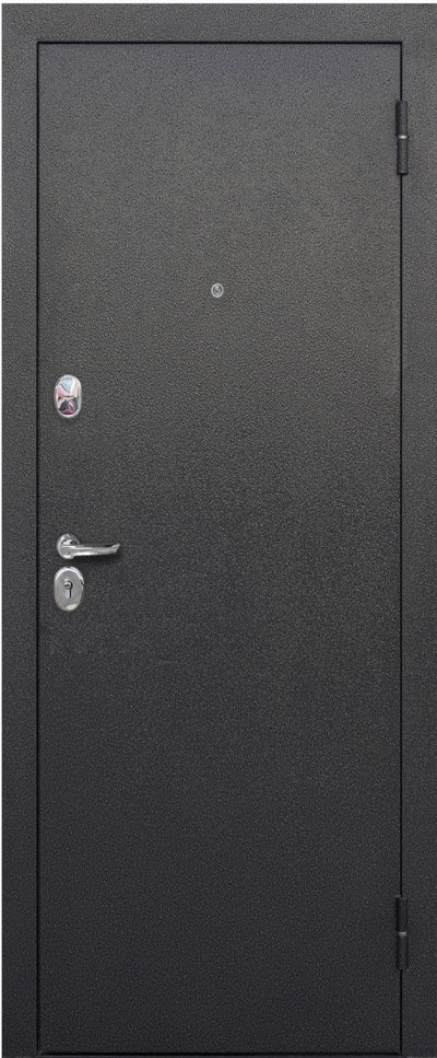 Дверь Ferroni 7.5 Гарда Букле черный Бетон графит - фото