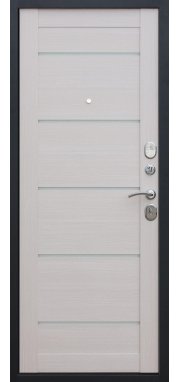 Дверь Ferroni 11 см ISOTERMA Серебро Лиственница беж Царга - миниатюра фото