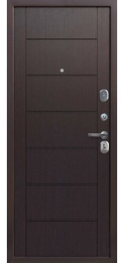 Входная дверь Ferroni 11 см ISOTERMA Медный антик Темный кипарис - миниатюра фото