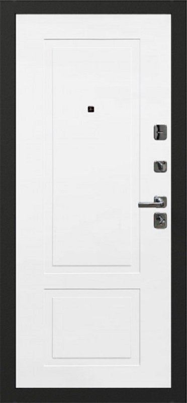 Входная дверь Oiko Acoustic K2 Grey Soft/K2 Софт белый - фото