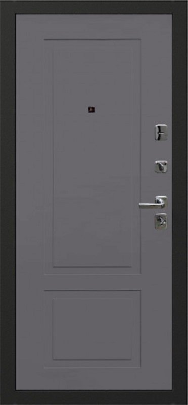 Входная дверь Oiko Acoustic K2 Grey Soft/K2 Софт серый - фото