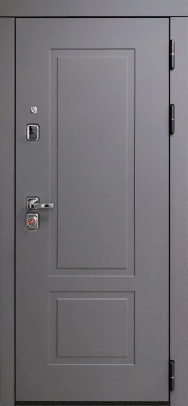 Входная дверь Oiko Acoustic K2 Grey Soft/Reflex Софт серый - фото