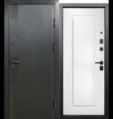 Входная дверь Цитадель 9 см Штамп Классика - фото