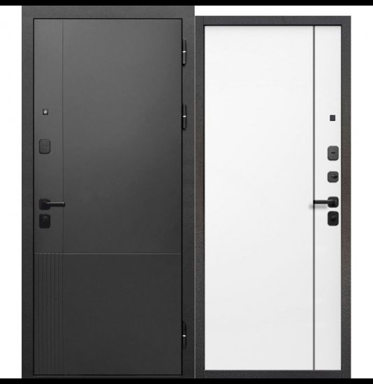 Входная дверь Цитадель 9 см Штамп Нео - фото